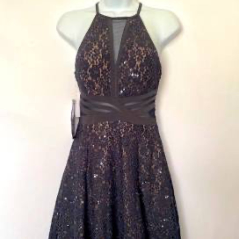 Morgan and Co Charcoal Dress